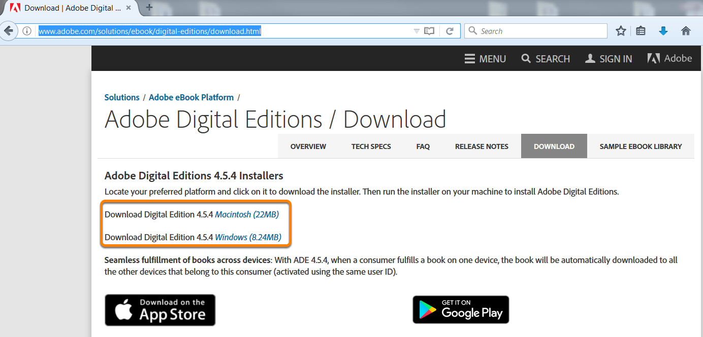 Adobe digital editions что это